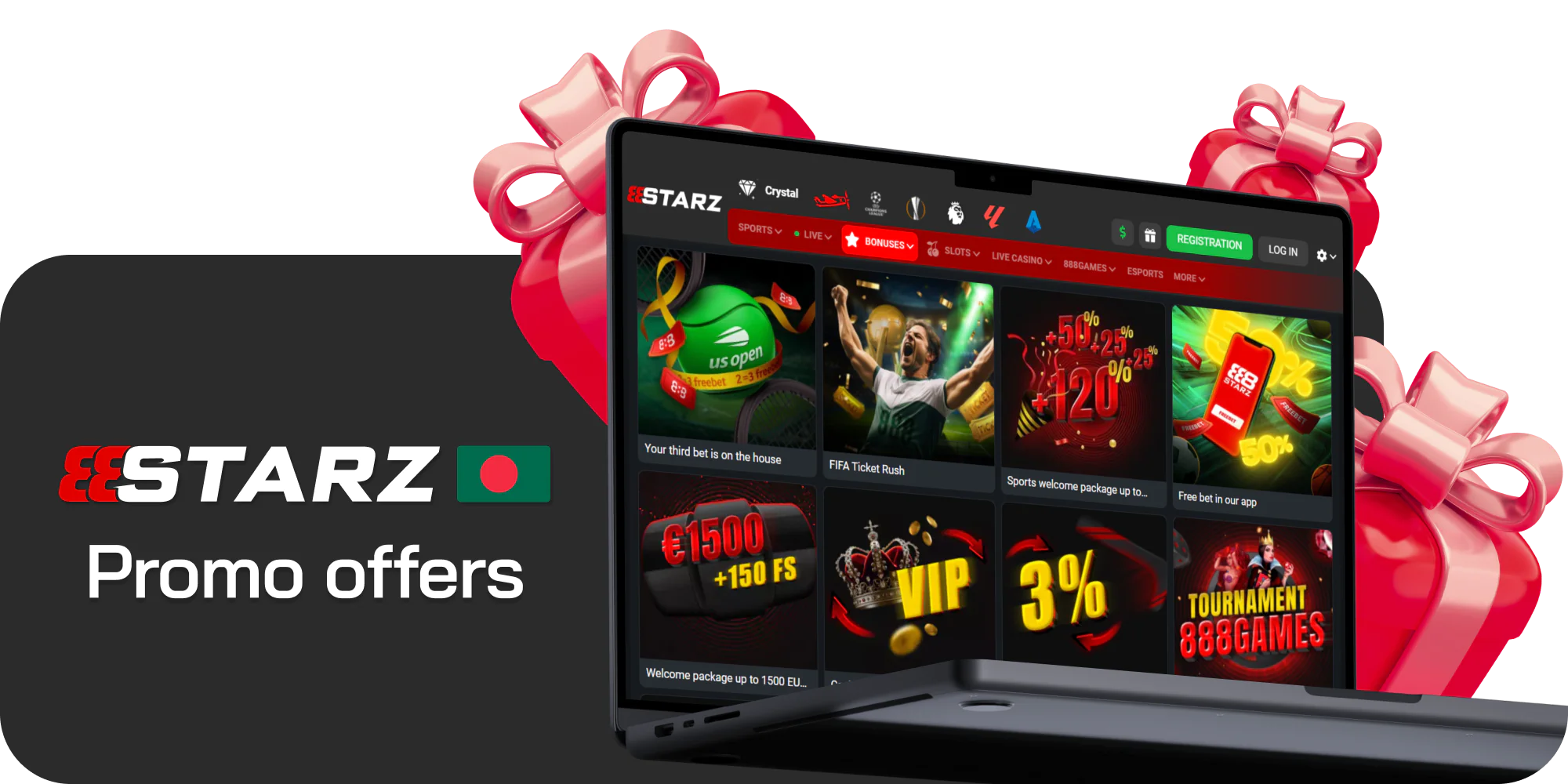 Promotions at 888starz for players from Bangladesh